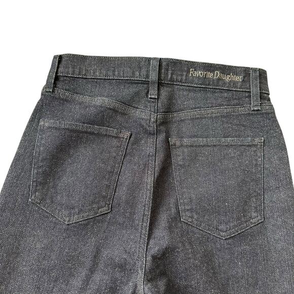 FAVORITE DAUGHTER The Valentina Flores Dark Wash Denim Jeans Women's Size 27 - Picture 10 of 11